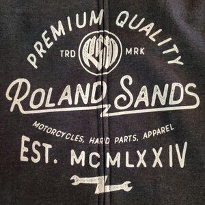 Roland Sands RSD Zip Up Hoodie (NWT)